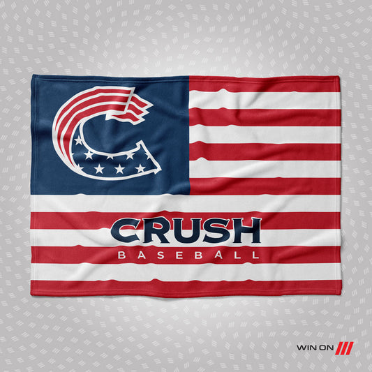 Crush "Flag" Throw Blanket