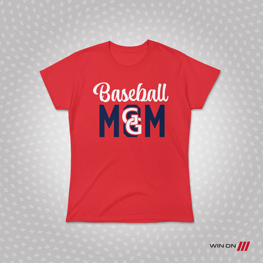 GG Pony Womens Baseball Mom T-Shirt