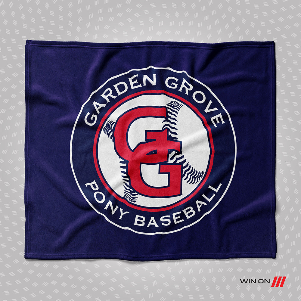 GG Pony Circle Logo Blanket (Throw)