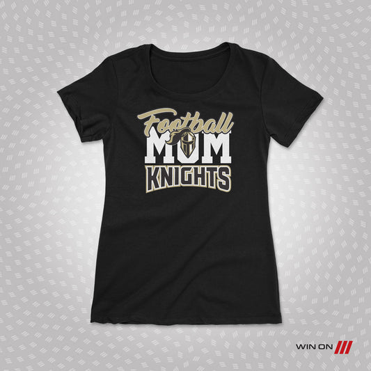 LVSD Knights Football Mom T-shirt