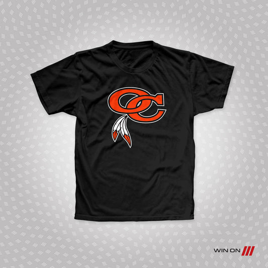 Orange Chiefs "OC Feathers" T-shirt (Heavy Cotton)