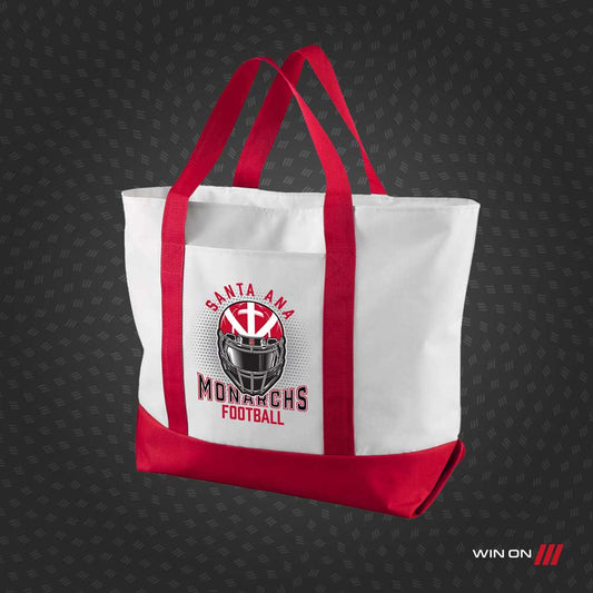 SA Monarchs Red and White Tote