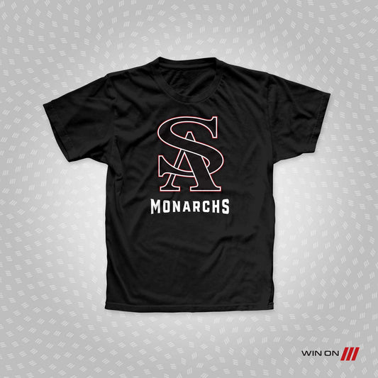 SA Monarchs Logo T-shirt (Heavy Cotton)
