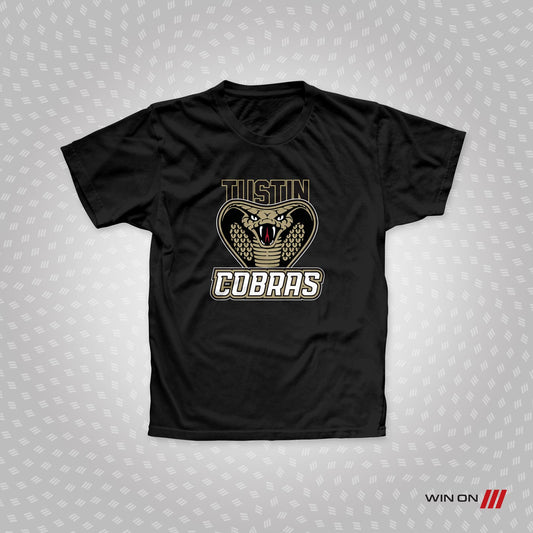 Tustin Cobras "Fangs Out" T-shirt (Heavy Cotton)