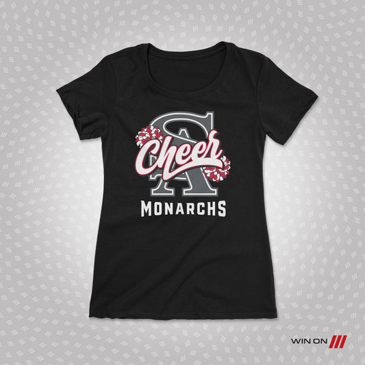 SA Monarchs "Cheer" T-shirt (Women's)
