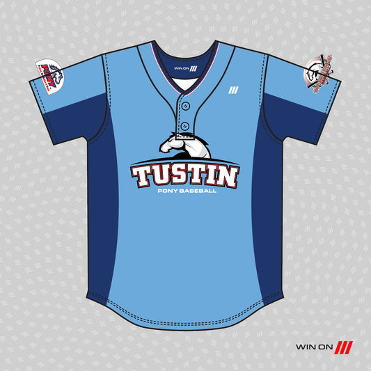 Tustin Pony (Rangers Light Blue/Blue) 2-Button Jersey